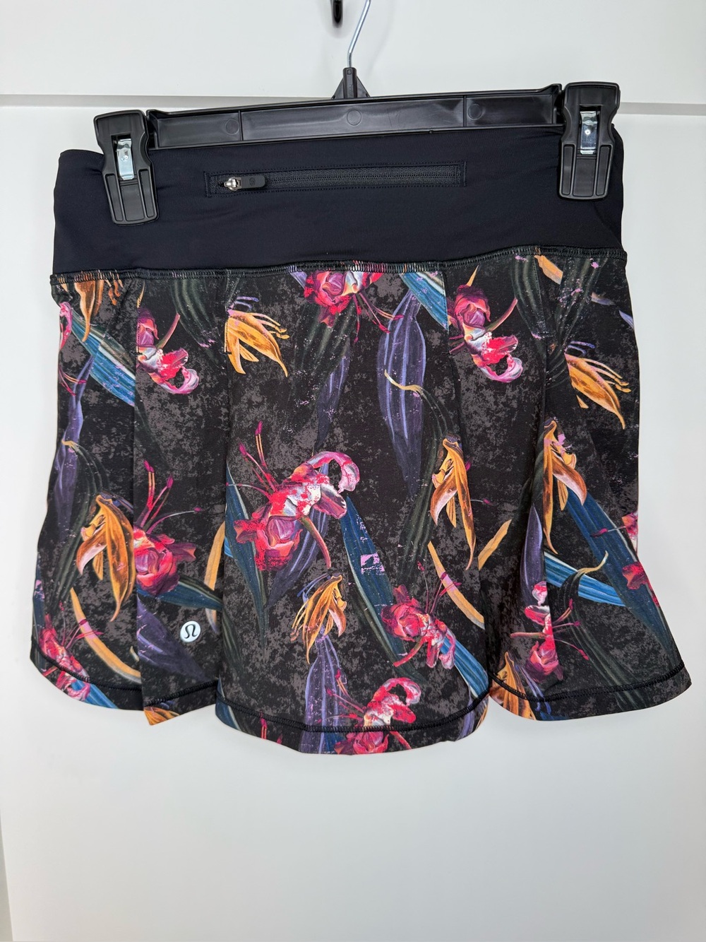 Size zero SKORT Lululemon Pace Rival Mid-Rise